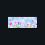 野生の花 キャンバスプリント<br><div class="desc">晴れかわいらしの日の野生の花</div>