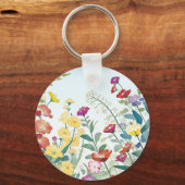 野生の花 キーホルダー (正面)