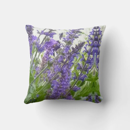 野生の花 クッション (裏面)