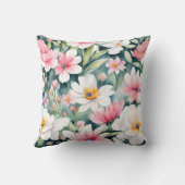 野生の花 クッション (裏面)