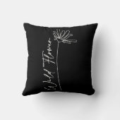 野生の花 クッション (裏面)