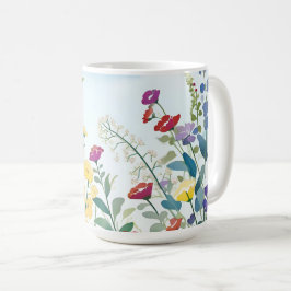 野生の花 コーヒーマグカップ