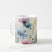 野生の花 コーヒーマグカップ (正面左)