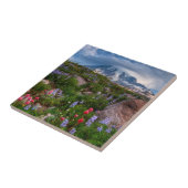 野生の花 タイル (側面)