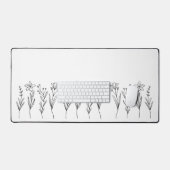 野生の花 デスクマット (キーボード&マウス)