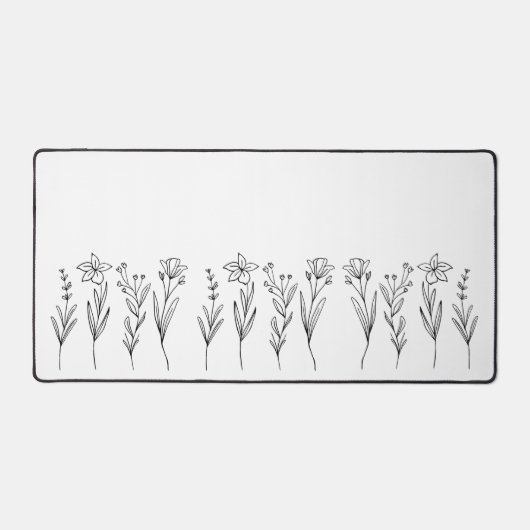 野生の花 デスクマット (正面)