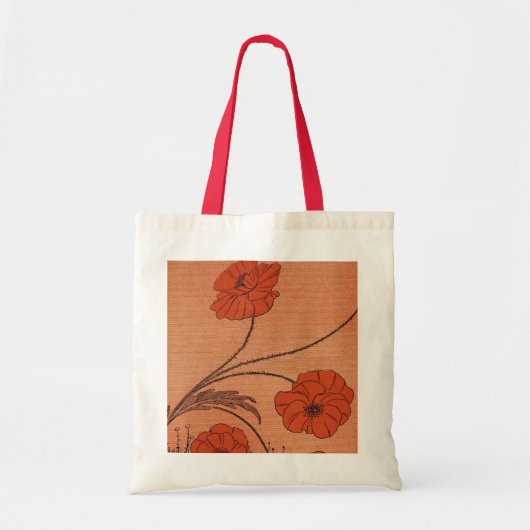 野生の花 トートバッグ (正面)