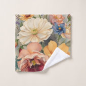 野生の花 バスタオルセット (ウォッシュタオル)