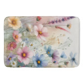 野生の花 バスマット (正面)