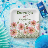 野生の花 ペーパープレート (パーティー)