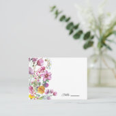 野生の花 | ボホフローラ座席表 プレイスカード (スタンド正面)