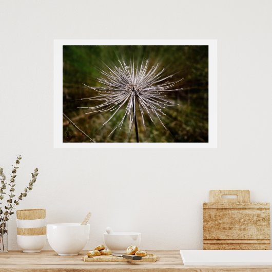 野生の花 ポスター (キッチン)