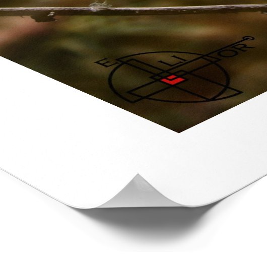 野生の花 ポスター (角)