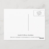 野生の花 ポストカード (裏面)