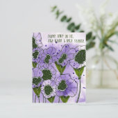 野生の花 ポストカード (スタンド正面)