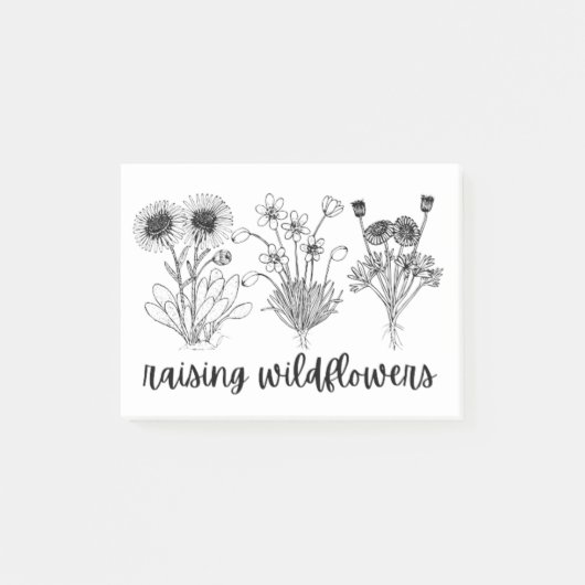 野生の花/春/春 ポストイット (正面)