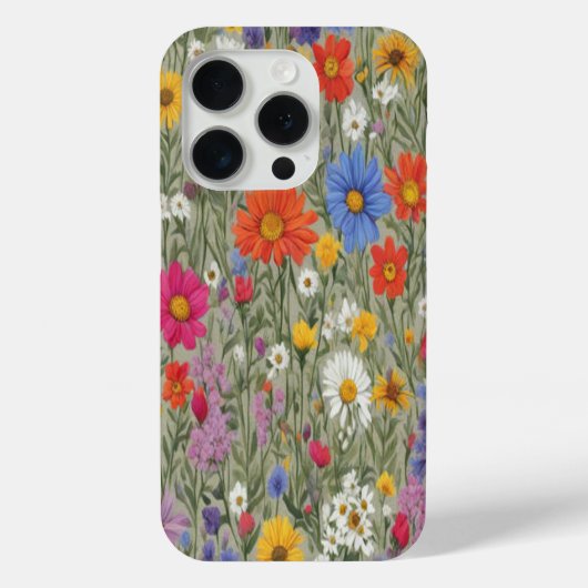 野生の花#55 - iPhoneケース Case-Mate iPhoneケース (裏面)