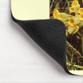 野生の花: Cowslip マウスパッド (コーナー)