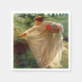 野生の花（Edward Poynter著） スタンダードカクテルナプキン