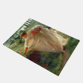 野生の花（Edward Poynter著） ドアマット (アングル)