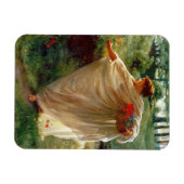 野生の花（Edward Poynter著） マグネット (横)