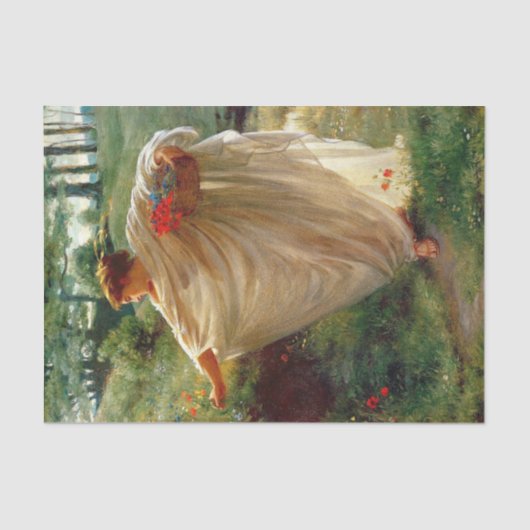 野生の花（Edward Poynter著） 薄葉紙 (正面)