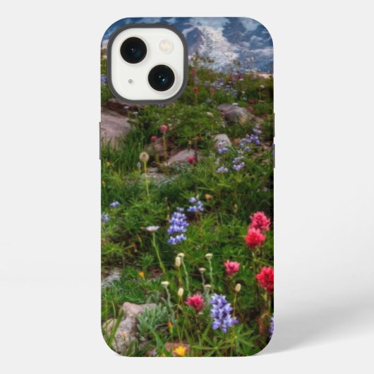 野生の花 iPhoneケース (裏面)