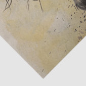 野生の若い馬のデコパージュ 薄葉紙 (詳細)