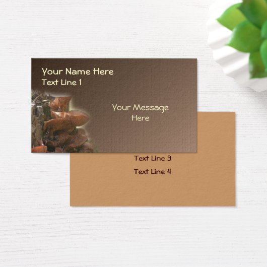 野生の茶色のキノコのスタック自然 (デスク)