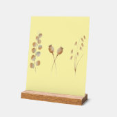 野生の草原の収穫 アクリルサイン (傾斜)