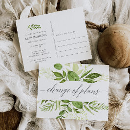 野生の草原 |ブライダルシャワーの変更 ポストカード