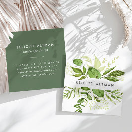 野生の草原 |植物学 スクエア名刺