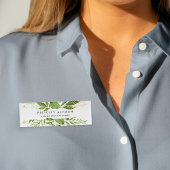 野生の草原 |植物学 名札