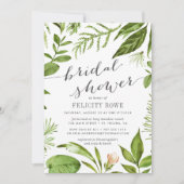 野生の草原 | Botanical Bridal Showerのご招待 招待状 (正面)