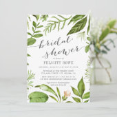 野生の草原 | Botanical Bridal Showerのご招待 招待状 (スタンド正面)