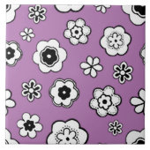 野生の蘭の花園 タイル (正面)