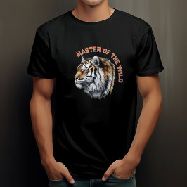 野生の虎のマスター Tシャツ
