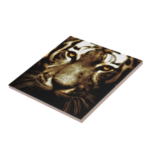 野生の虎の目 タイル (側面)