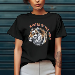 野生の虎使い Tシャツ