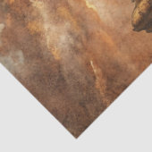 野生の西の草原の西部の小さな町 薄葉紙 (詳細)