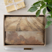 野生の西の草原の西部の小さな町 薄葉紙 (ギフト)