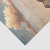 野生の西の草原の西部の小さな町 薄葉紙 (詳細)