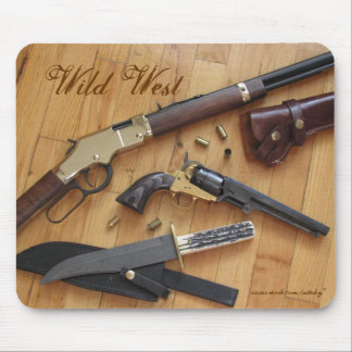 野生の西のmousepadのデザイン マウスパッド