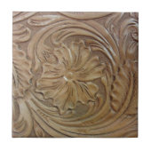 野生の西は上がりました タイル (正面)