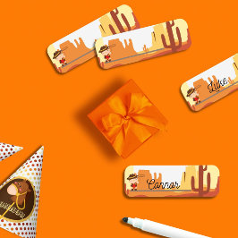 野生の西カウボーイ 名札