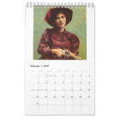 野生の西カバー芸術のカレンダー カレンダー (2月 2027)