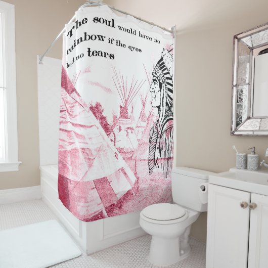 野生の西 シャワーカーテン (インサイチュ)