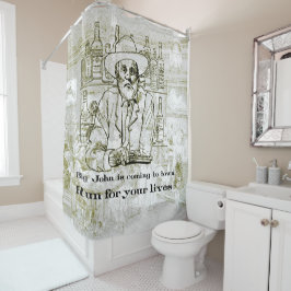 野生の西 シャワーカーテン