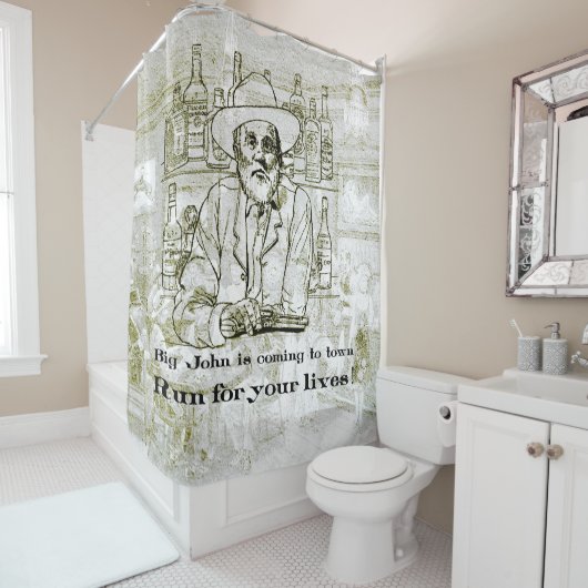 野生の西 シャワーカーテン (インサイチュ)