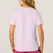 野生の角のあるムースシルエットアートタイポグラフィ Tシャツ (裏面)